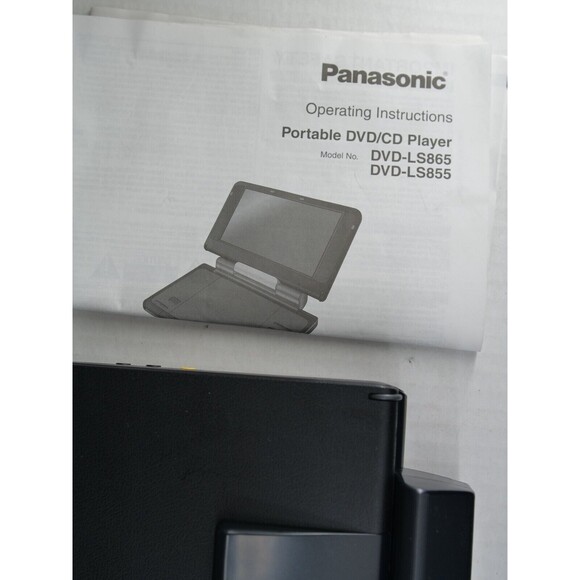 Panasonic DVD-LS855 8.5" Widescreen‎ Video Portable DVD CD Disc Player - Picture 10 of 12
